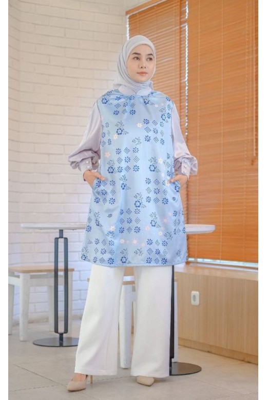 Azaya Tunik Dusty Blue
